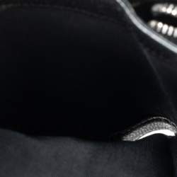 Chanel Black Quilted Caviar Leather L-Zip Pocket Wallet