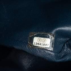 مملوكة مسبقًا Chanel Blue Quilted Lambskin Leather Jumbo Classic Single Flap Bag