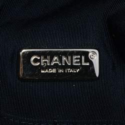 Pre Owned Chanel Black Quilted Leather Large Seoul Backpack