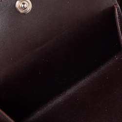 Pre Owned Chanel Black Caviar Leather Petit Portefeuille Wallet