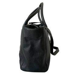 مملوكة مسبقًا Chanel Black Leather Executive Cerf Tote Bag