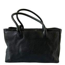 مملوكة مسبقًا Chanel Black Leather Executive Cerf Tote Bag