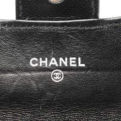 مملوكة مسبقًا Chanel Black Matelasse Leather CC Wallet