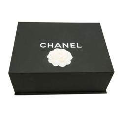 Pre Owned Chanel Black Leather Medium Classic Double Flap Bag