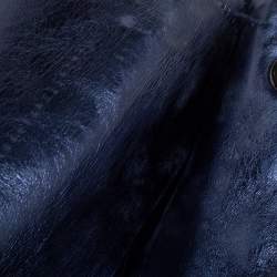 Pre Owned Chanel Metallic Purple Quilted Leather Reissue 2.55 Classic 226 Flap Bag