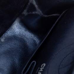 Pre Owned Chanel Metallic Purple Quilted Leather Reissue 2.55 Classic 226 Flap Bag