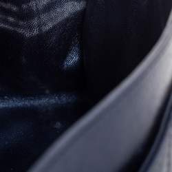 Pre Owned Chanel Metallic Purple Quilted Leather Reissue 2.55 Classic 226 Flap Bag