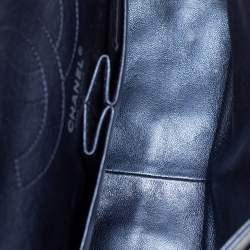 Pre Owned Chanel Metallic Purple Quilted Leather Reissue 2.55 Classic 226 Flap Bag