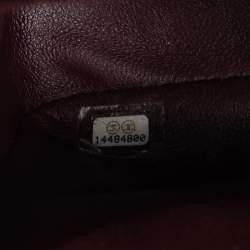 Pre Owned حقيبة شانيل جامبو كلاسيك جلد كافيار مبطن بيج بقلاب مزدوج 