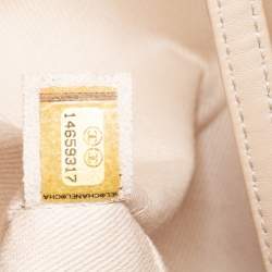 مملوكة مسبقًا حقيبة يد توتس شانيل إن ذا بيزنس نورث سوث جلد مبطن أحمر