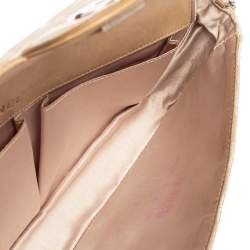 Pre Owned حقيبة شانيل فينتدج ترافيل ليغن إيست/ويست كانفاس بيج بقلاب 