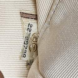 مملوكة مسبقًا Chanel Metallic Beige Caviar Quilted Leather So Many Double Zip Wallet On Chain