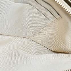 مملوكة مسبقًا Chanel Metallic Beige Caviar Quilted Leather So Many Double Zip Wallet On Chain