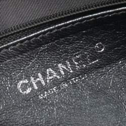 Pre Owned Chanel Silver Metallic Quilted Calfskin Large Reissue Camera Bag
