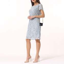 Pre Owned محفظة شانيل CC فينتدج جلد أسود مبطن بسلسلة