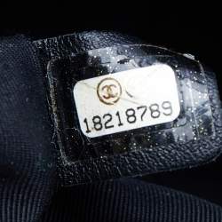 مملوكة مسبقًا Chanel Black Leather Cerf Shopper Tote