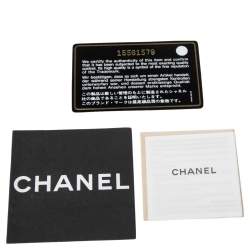 Pre Owned Chanel Black/White Sequins Reissue Shoulder Bag