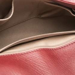 مملوكة مسبقًا Chanel Red Quilted Leather Paris Dallas Studded Flap Bag