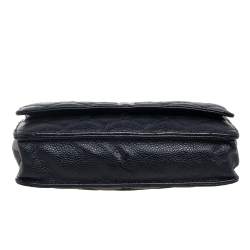 Pre Owned محفظة بسلسلة شانيل كلاسيكية جلد وردية فاتحة