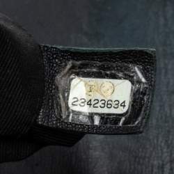 Pre Owned Chanel Black Quilted Leather Medium Boy Flap Bag