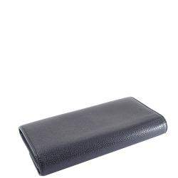 مملوكة مسبقًا Chanel Black Caviar Leather CC Long Wallet