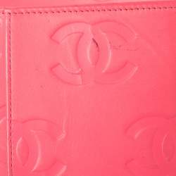 Chanel Black Quilted Leather Cambon Ligne Bifold Wallet