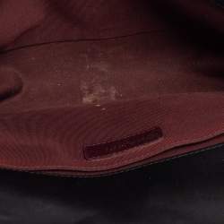 Pre Owned حقيبة شانيل بوي جلد كافيار متعرج أسود بقلاب متوسطة 