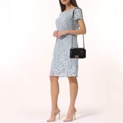 مملوكة مسبقًا Chanel Black Quilted Suede Small Boy Flap Bag