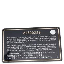 مملوكة مسبقًا حقيبة شانيل ميني كلاسيك جلد ثعبان أزرق بقلاب