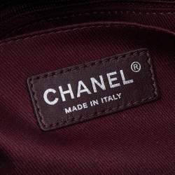 مملوكة مسبقًا Chanel Black Quilted Crinkled Leather Coco Pleats Clutch