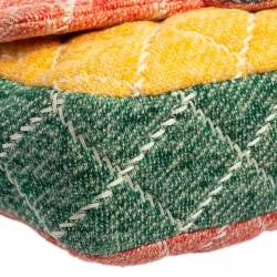 مملوكة مسبقًا Chanel Multicolor Jersey Ultimate Stitch Medium Classic Single Flap Bag