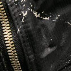 Pre Owned Chanel Black Nylon Travel Line Duffel Bag