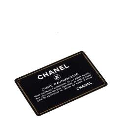 مملوكة مسبقًا حقيبة شانيل دايلي جلد مبطن أسود متعرج بقلاب