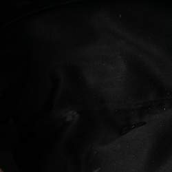 Pre Owned Chanel Black Quilted Leather Medium Vintage Triple Compartment Flap Bag