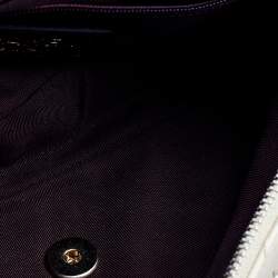 مملوكة مسبقًا حقيبة شانيل إيزي جلد مبطن شيفرون ذهبي بقلاب متوسطة