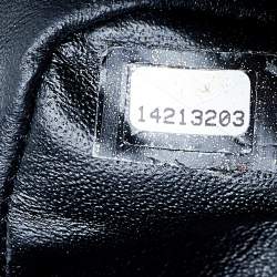 مملوكة مسبقًا Chanel Black Quilted Caviar Leather Jumbo Classic Single Flap Bag