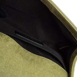 Pre Owned حقيبة شانيل تشيسترفيلد بادينغ بوي جلد نوبوك مبطن بني بقلاب صغيرة 