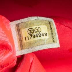 مملوكة مسبقًا حقيبة شانيل باولر كامبون لين جلد سوداء مبطنة