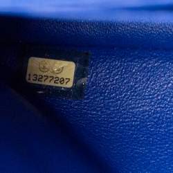 مملوكة مسبقًا Chanel Royal Blue Quilted Leather Maxi Classic Single Flap Bag