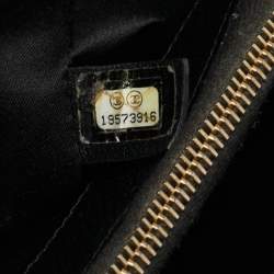 Pre Owned Chanel Black Quilted Caviar Leather Grand Shopper Tote