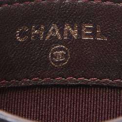 مملوكة مسبقًا Chanel Black Quilted Leather CC Card Holder