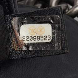 Pre Owned حقيبة شانيل بوي جلد مبطن أسود بقلاب