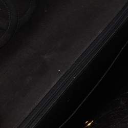 مملوكة مسبقًا Chanel Black Quilted Fabric Vintage Maxi Classic Single Flap Bag