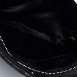 Pre Owned Chanel Black Quilted Leather Limited Edition Christmas 2014 Evening Bag