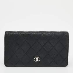 chanel continental wallet