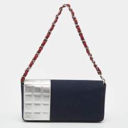 Pre Owned حقيبة شانيل نامبر 5 فينتدج جلد ودنيم متعددة الألوان