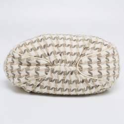Pre Owned  Chanel Multicolor Tweed CC Boucle Knitting Bag