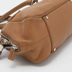 Pre Owned Chanel Brown Leather LAX Tassel Bag