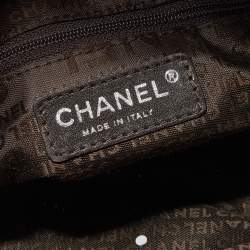 Pre Owned Chanel Brown Leather LAX Tassel Bag