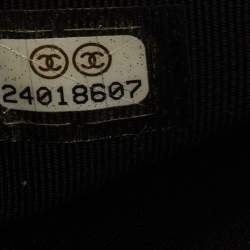 مملوكة مسبقًا Chanel Black Chevron Leather Reissue 2.55 Wallet On Chain